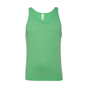 Canvas Adults Unisex Jersey Sleeveless Tank Top (XL) (Green Triblend)