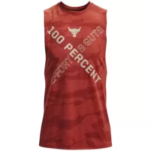 Under Armour Armour Project Rock Tank Top Mens - Red