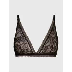 TOMMY HILFIGER Elongated Triangle Bra - Black