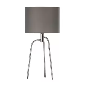 The Lighting and Interiors Chrome Jerry Table Lamp