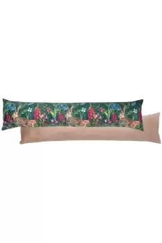 Willow Hare Digitally Printed Velvet Draught Excluder Cover