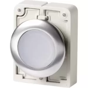 Eaton M30C-FDL-W Pushbutton planar, round, chrome-plated White