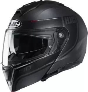 HJC i90 Davan Helmet, black, Size 2XL, black, Size 2XL