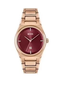 Boss Ladies Boss Steer Carnation Gold Bracelet Watch