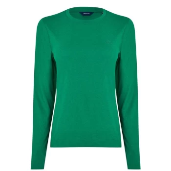 Gant Original Long Sleeve T-Shirt Womens - Green 316