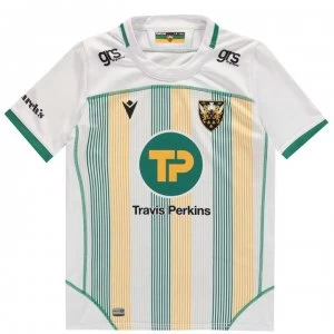 Macron Northampton Saints Away Jersey 2020 2021 - Wht/Grn/Yel