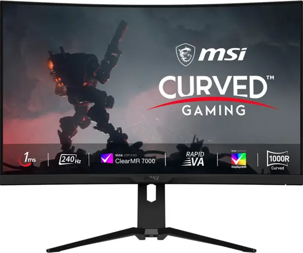 MSI 31.5" MAG325CQRXF Quad HD Curved Gaming LCD Monitor