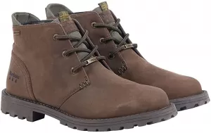 Barbour Mens Pennine Chukka Boots - Brown - UK 8