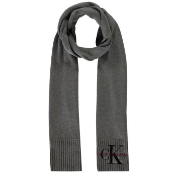 Calvin Klein Jeans Basic Knitted Scarf - Black Beauty