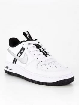 Nike Air Force 1 Lv8 Trainer - White/Black, Size 5