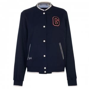 Gant Gant Varsity Bomber Jacket Womens - 433 EVENING BLU