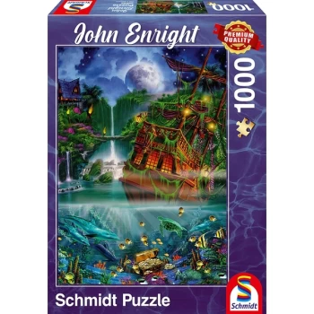 Schmidt John Enright: Sunken Treasure Jigsaw Puzzle - 1000 Pieces