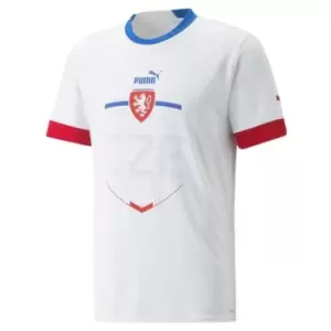 Puma Czech Republic Away Shirt 2022 2023 Adults - White