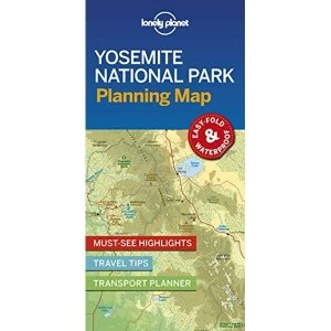 Lonely Planet Yosemite National Park Planning Map Sheet map, folded 2019