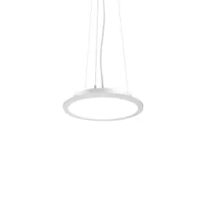 FLY 35cm Integrated LED Pendant Ceiling Light White, 3000K, IP40