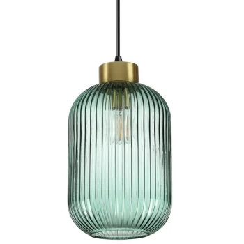 Ideal Lux Lighting - Ideal Lux MINT-3 - Indoor Glass DomeCeiling Pendant Lamp 1 Light Green, E27