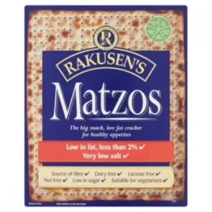 Rakusen Traditional Matzos 300g (Case of 10)