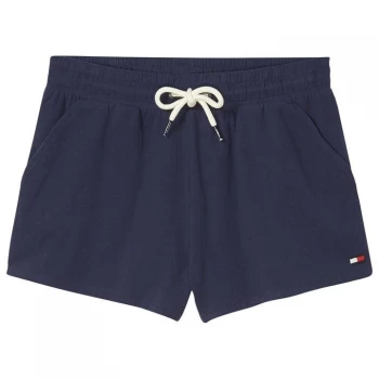 Tommy Bodywear Flag Logo Jogging Shorts - Navy Blazer