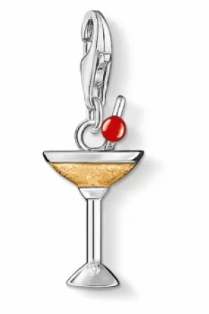 Ladies Thomas Sabo Sterling Silver Charm Club Cocktail Charm 0521-007-4