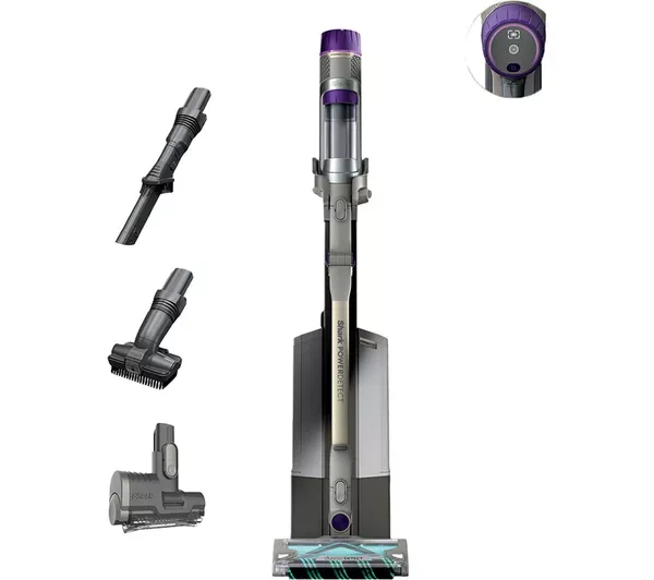 SHARK PowerDetect Clean & Empty IP3251UKT Pet Cordless Vacuum Cleaner - Java, Silver/Grey 622356283137