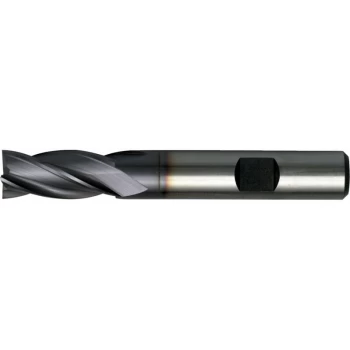 SwissTech 16.00MM HSS-Co 8% Weldon Shank Multi Flute End Mills - TiCN Coated