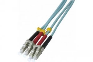 25m Fibre Duplex Om3 50 125 Aqua Lclc