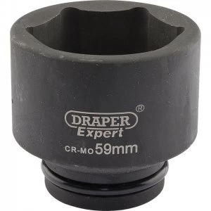 Draper Expert 3/4" Drive Hexagon Impact Socket Metric 3/4" 59mm