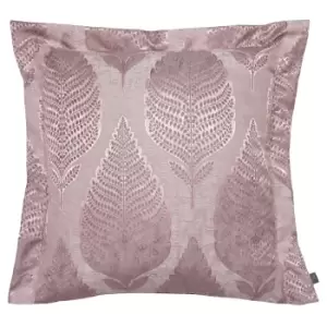 Prestigious Textiles Treasure Leaf Cushion Cover (50cm x 50cm) (Seashell Pink)