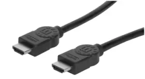 Manhattan HDMI Cable with Ethernet, 4K@30Hz (High Speed), 2m, Male...