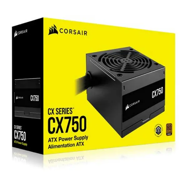 Corsair Corsair 750W ATX Standard Power Supply - CX750 - 80 PLUS Bronze CP-9020279-UK