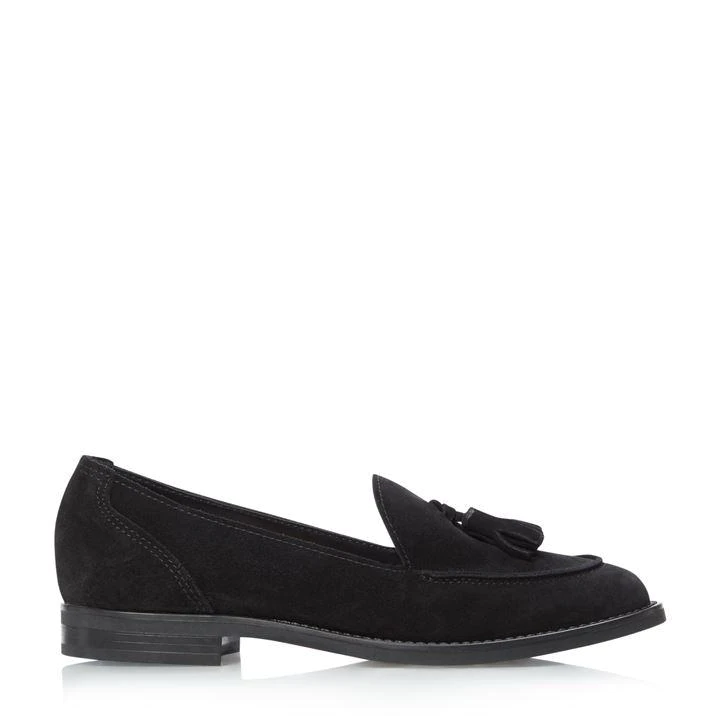 Dune Black Suede 'Gimme' Loafers - 3