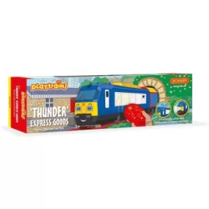 Hornby Thunder Express Goods Battery Operated Train Pack