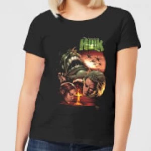 Marvel Incredible Hulk Dead Like Me Womens T-Shirt - Black - 4XL - Black