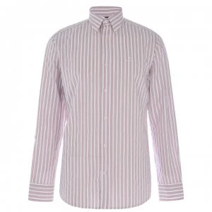 Gant Gant Long Sleeve Stripe Shirt Mens - Pink Rose 613