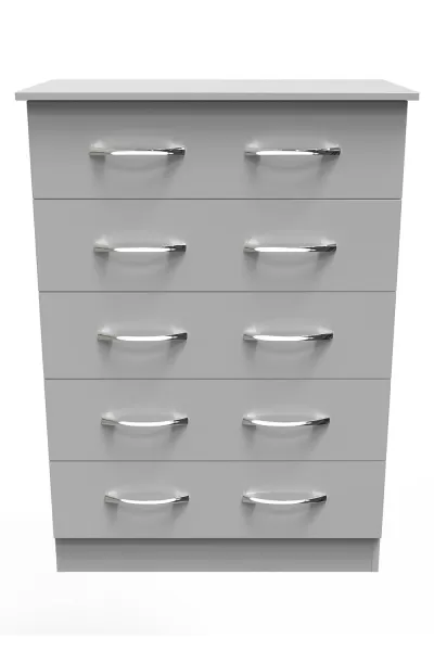 Hampshire 5 Drawer Chest (Ready Assembled)