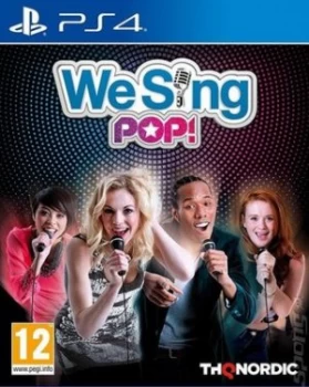 We Sing Pop PS4 Game