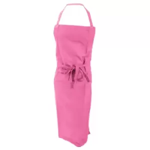 Jassz Bistro Bib Apron / Hospitality & Catering (One Size) (Pink)