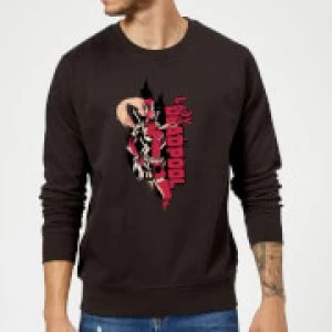 Marvel Deadpool Lady Deadpool Sweatshirt - Black - 5XL