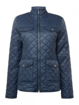 Barbour Formby Quilted Short Jacket Blue