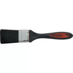 Flat Paint Brush, Synthetic Bristle, 1 1/2IN.