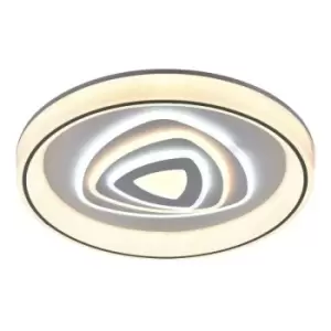 Cristal Saren Dimmable Smart LED Ceiling Light 110W 3CCT 48cm Round