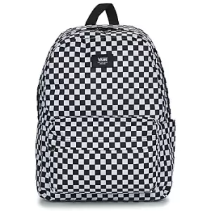 Vans OLD SKOOL CHECK BACKPACK womens Backpack in Black - Sizes One size