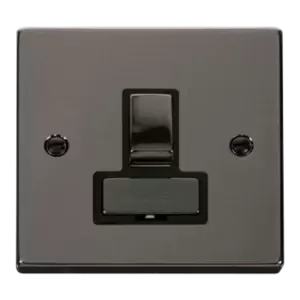 Click Scolmore Deco Ingot 13A Switched Fused Spur Unit - VPBN751BK