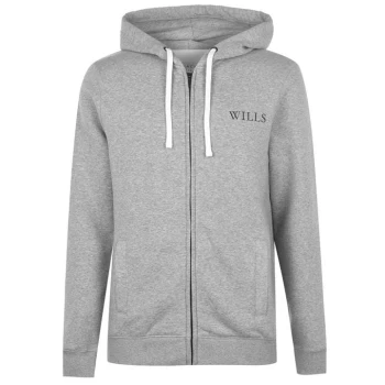 Jack Wills Pinebrook Zip Hoodie - Grey Marl