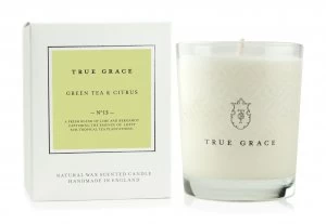 True Grace Green Tea Citrus Scented Candle 300g