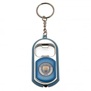 Manchester City FC Key Ring Torch Bottle Opener