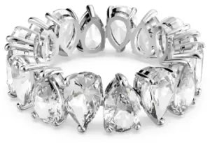 Swarovski 5572827 Vittore Ring Rhodium Plated White Crystals Jewellery