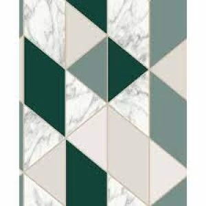 Fresco Marble Geometric Wallpaper