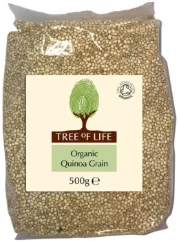 Tree of Life Organic Quinoa - Grain - 500g x 6