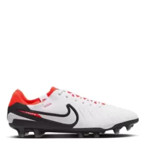 Nike Tiempo Legend 10 Pro FG Firm-Ground Soccer Cleats - White